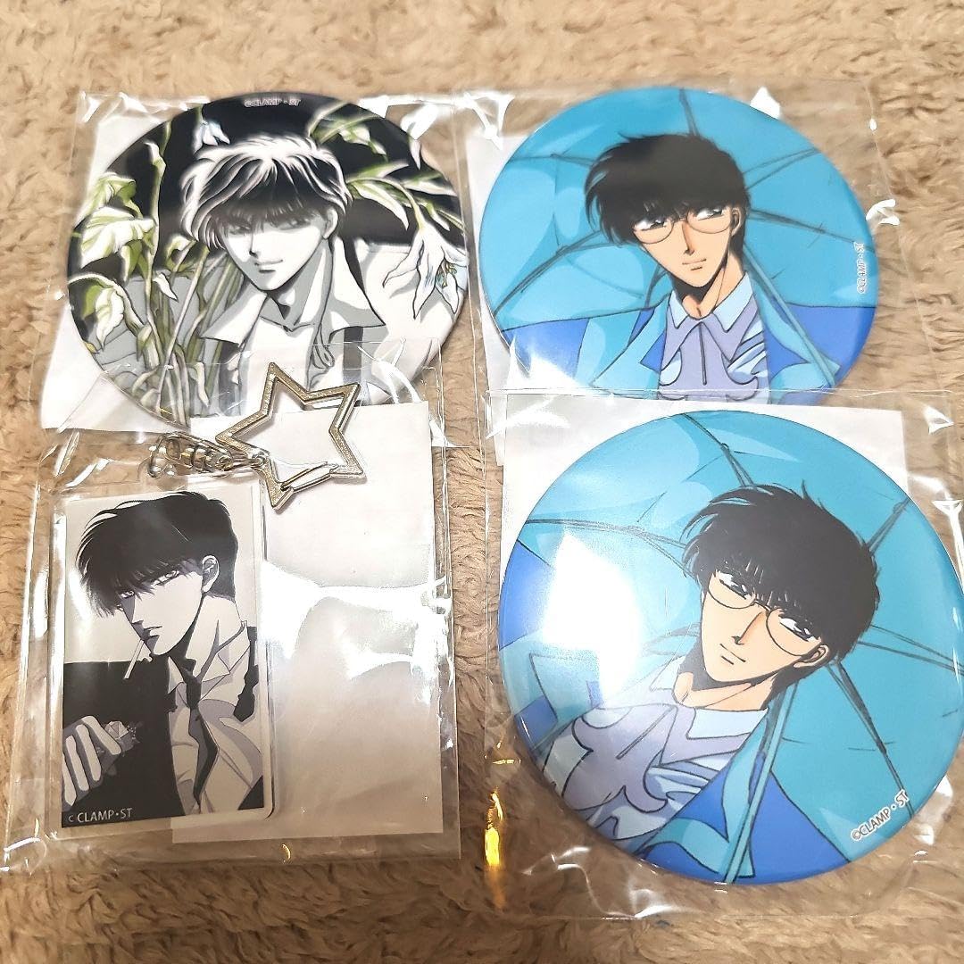 東京BABYLONオンラインくじ 桜塚星史郎 缶バッジ アクキー CLAMP「東京